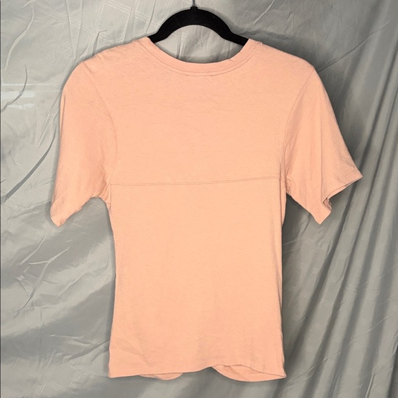 Express Women's Blush Short Sleeve Top - Picture 4 of 4